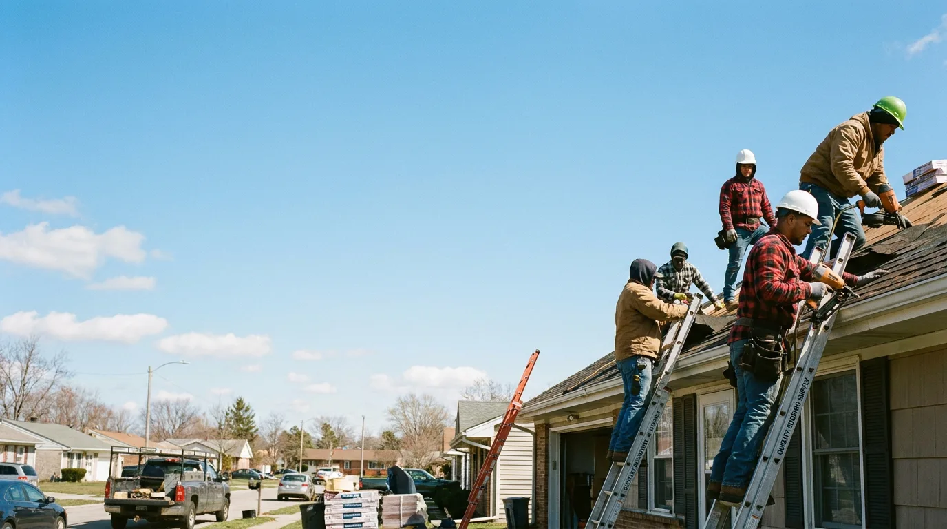 Roofing in Hurricane Mills, TN near me